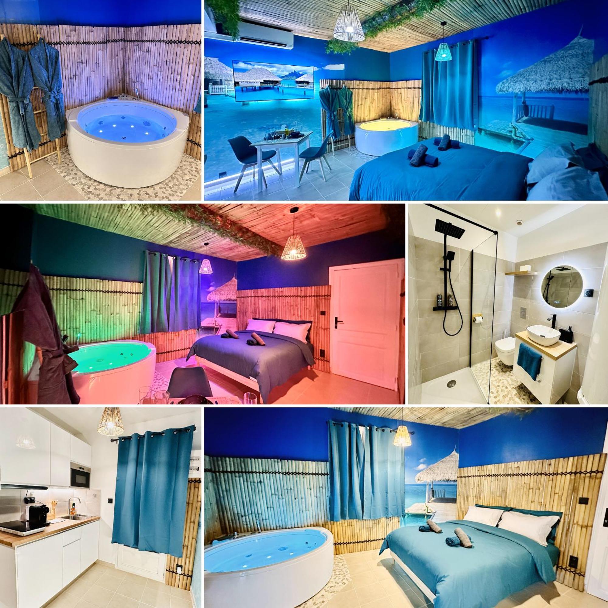 Narbnb - Bora-Bora Suite - Jacuzzi - Centre - Clim Narbona Exterior foto